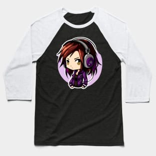 Badass Gamer Girl - Female Gamer Baseball T-Shirt